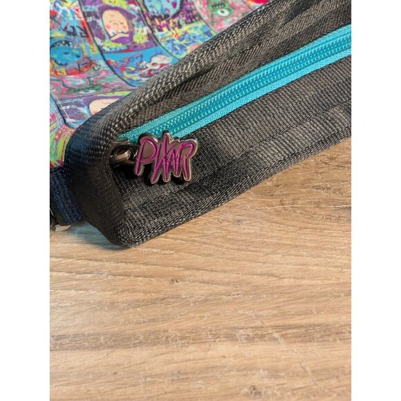 Disney Parks Store Pixar Crossbody Seatbelt Bag by Harveys 2024 Blue Characters - Picture 3 of 9